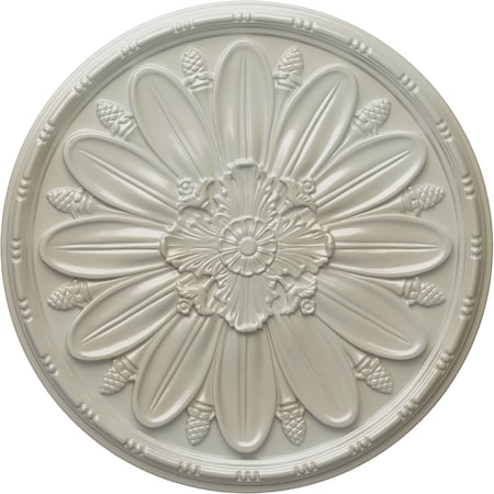 Ekena Millwork Fairfax Ceiling Medallion, Hand-Painted Flash Blue, 29 7/8"OD x 1 3/8"P CM29FAFBS